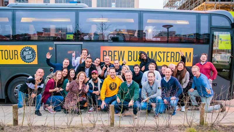 Pubcrawl on Wheels in Amsterdam