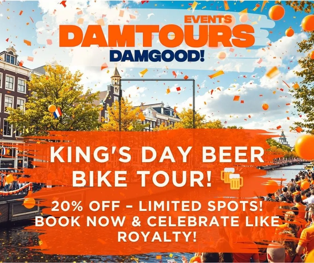 Bierfietstour op Koningsdag - Damtours